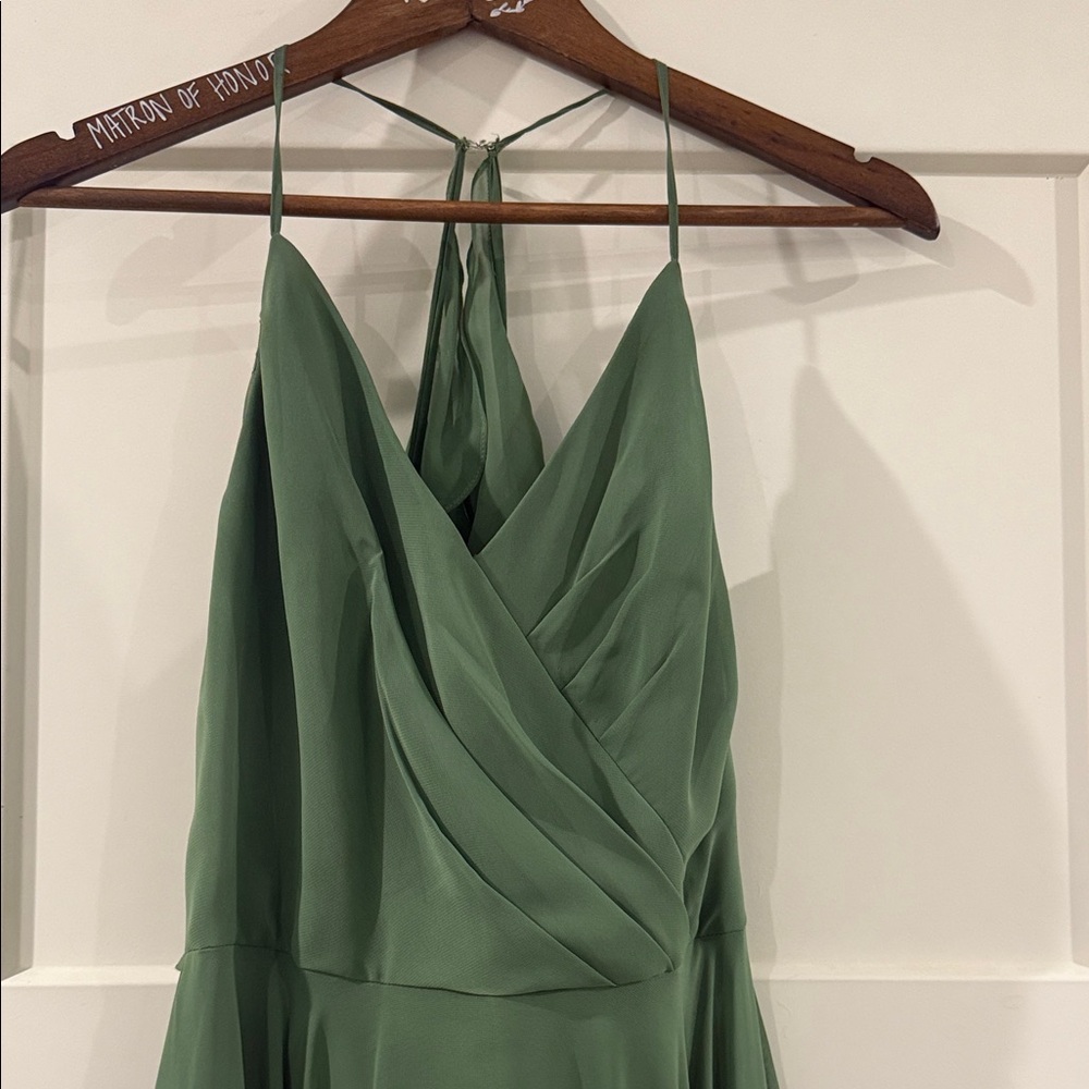 Dessy collection vivian diamond vineyard green style no 3021